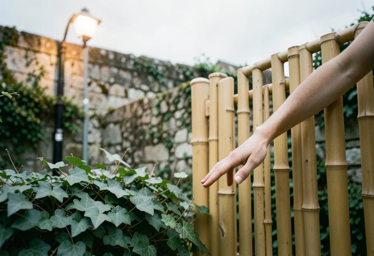 Decorative Bamboo Garden Gates and Entryways