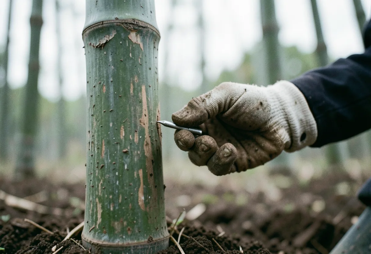 DIY Bamboo Garden Fence Installation Steps